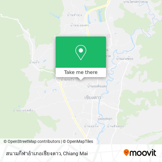 สนามกีฬาอำเภอเชียงดาว map