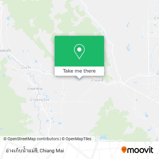 อ่างเก็บน้ำแม่ขิ map