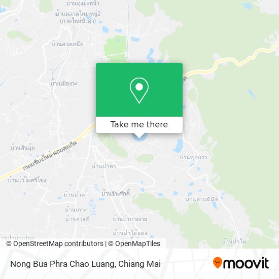 Nong Bua Phra Chao Luang map