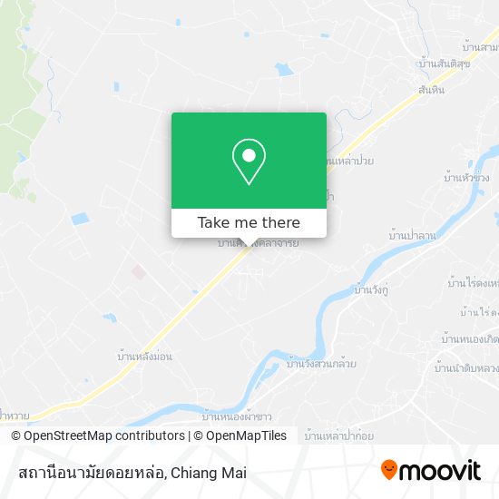 สถานีอนามัยดอยหล่อ map