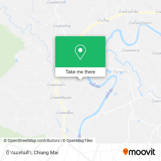 บ้านแท่นคำ map