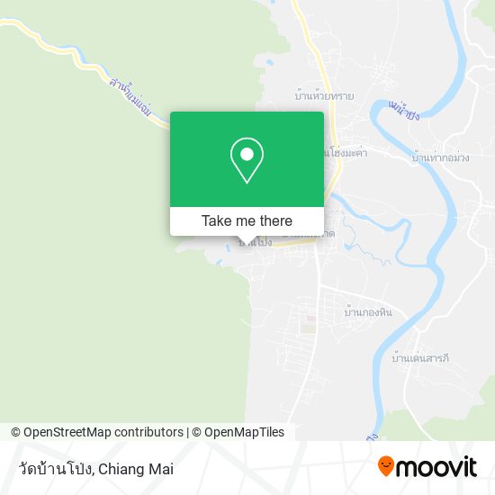 วัดบ้านโป่ง map