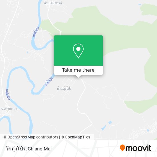 วัดทุ่งโป่ง map