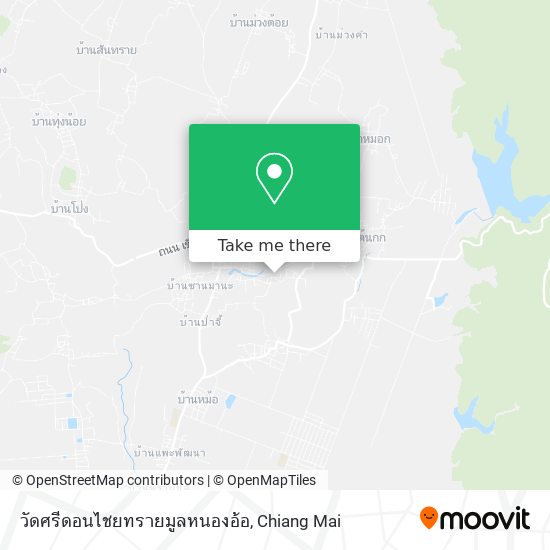 วัดศรีดอนไชยทรายมูลหนองอ้อ map