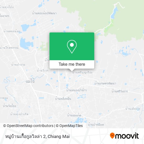 หมู่บ้านเกื้อกูลวิลล่า 2 map