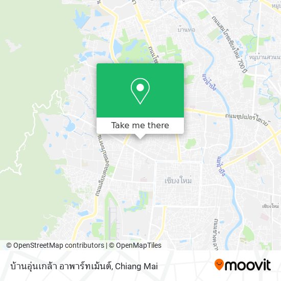 บ้านอุ่นเกล้า อาพาร์ทเม้นต์ map