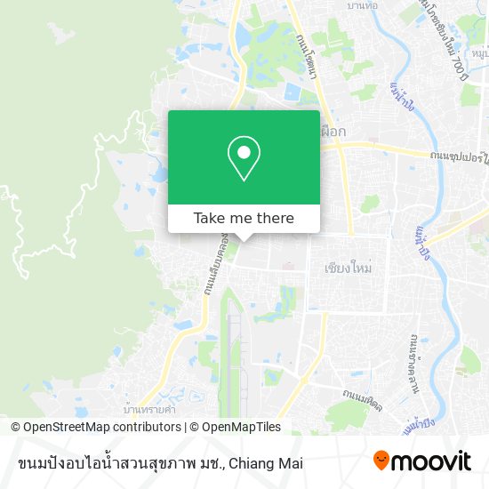 ขนมปังอบไอน้ำสวนสุขภาพ มช. map