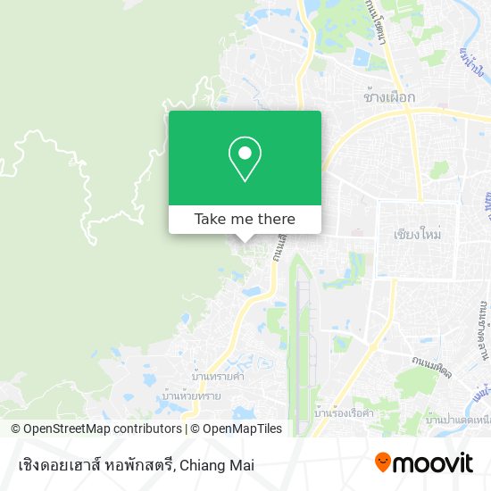 เชิงดอยเฮาส์ หอพักสตรี map
