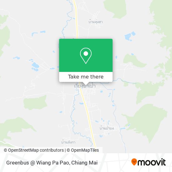 Greenbus @ Wiang Pa Pao map