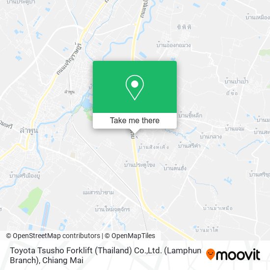 Toyota Tsusho Forklift (Thailand) Co.,Ltd. (Lamphun Branch) map