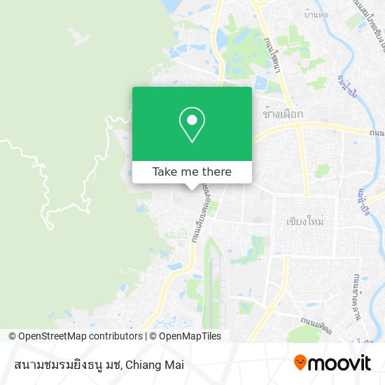 สนามชมรมยิงธนู มช map