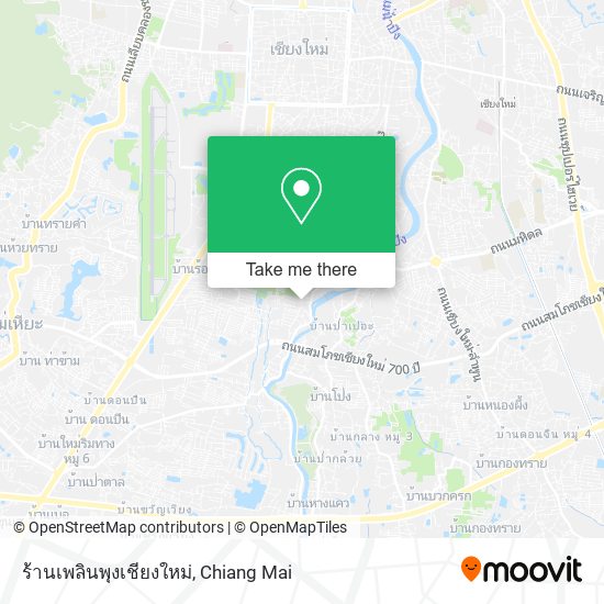 ร้านเพลินพุงเชียงใหม่, ป่าแดด, เชียงใหม่ 50100 map