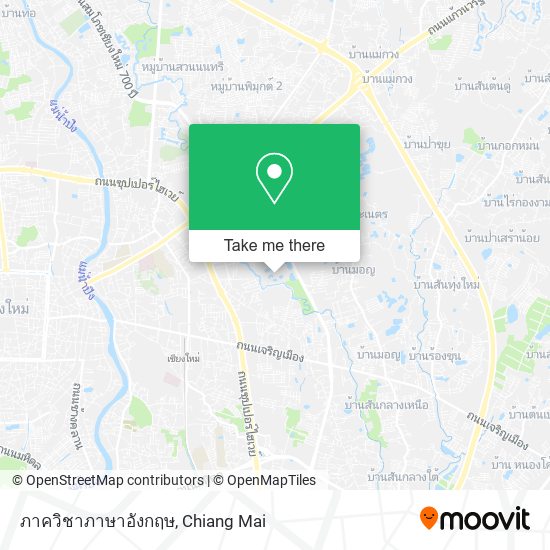 ภาควิชาภาษาอังกฤษ map
