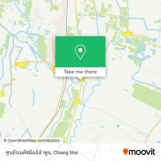 ศูนย์นมดัชมิลล์ลำพูน map