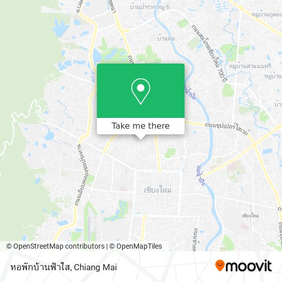หอพักบ้านฟ้าใส map