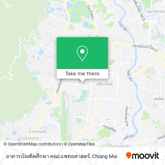 อาคารบัณฑิตศึกษา คณะแพทยศาสตร์ map