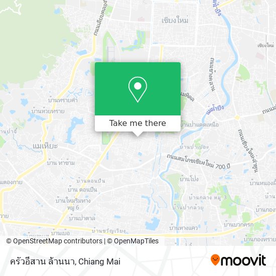 ครัวอีสาน ล้านนา map