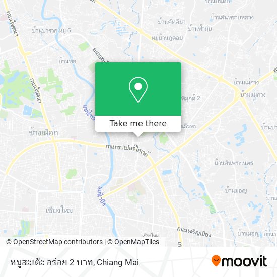 หมูสะเต๊ะ อร่อย 2 บาท map