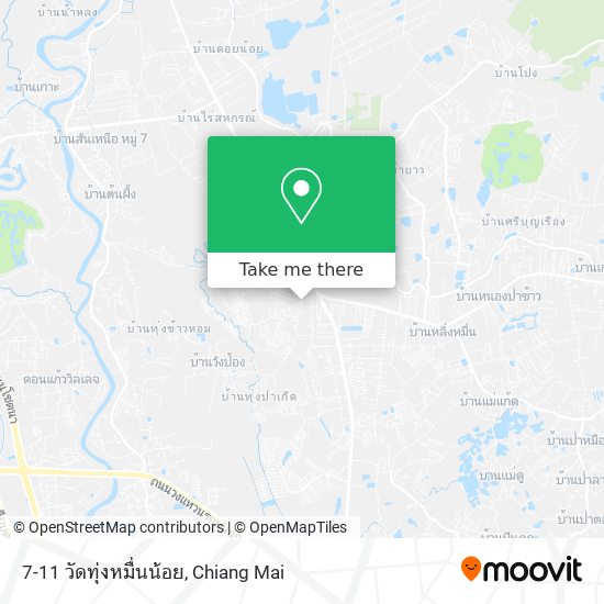 7-11 วัดทุ่งหมื่นน้อย map