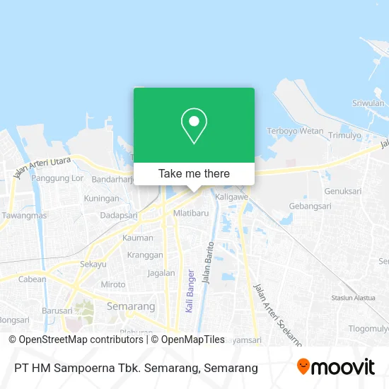 PT HM Sampoerna Tbk. Semarang map