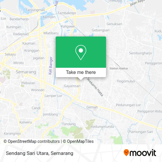 Sendang Sari Utara map