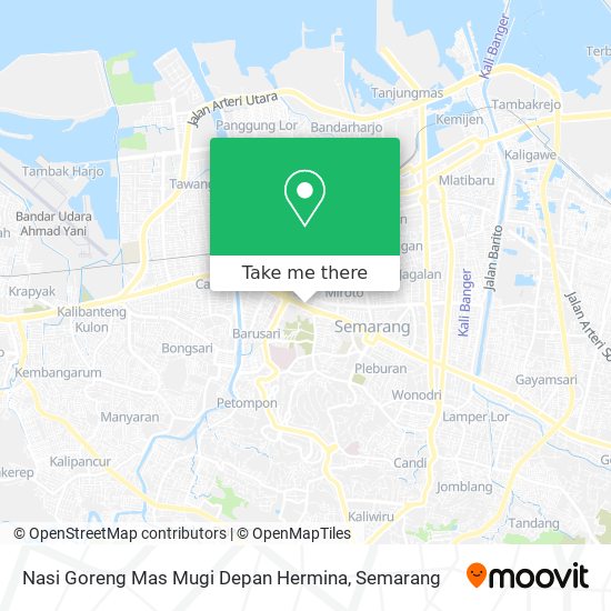 Nasi Goreng Mas Mugi Depan Hermina map