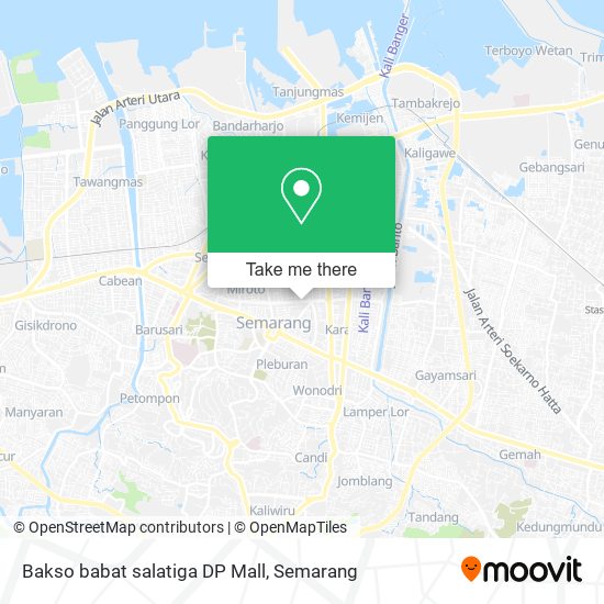 Bakso babat salatiga DP Mall map