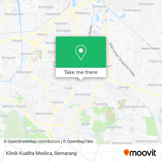 Klinik Kualita Medica map