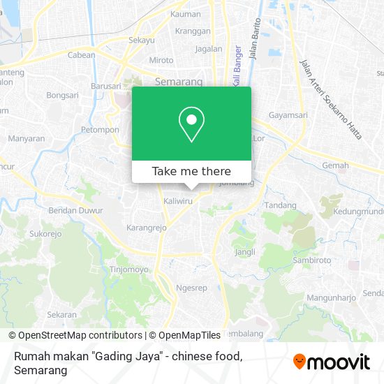 Rumah makan "Gading Jaya" - chinese food map