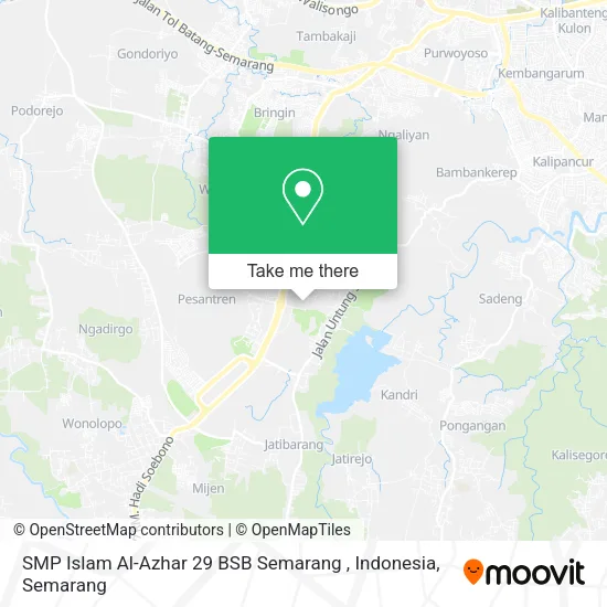 SMP Islam Al-Azhar 29 BSB Semarang , Indonesia map
