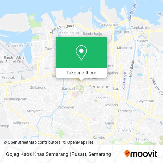 Gojeg Kaos Khas Semarang (Pusat) map