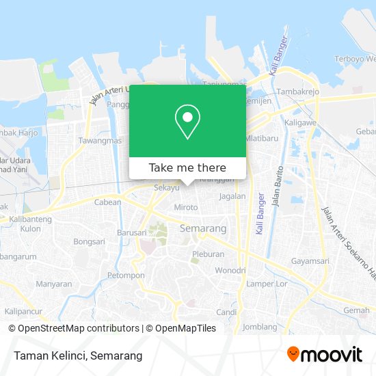 Taman Kelinci map