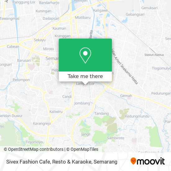 Sivex Fashion Cafe, Resto & Karaoke map