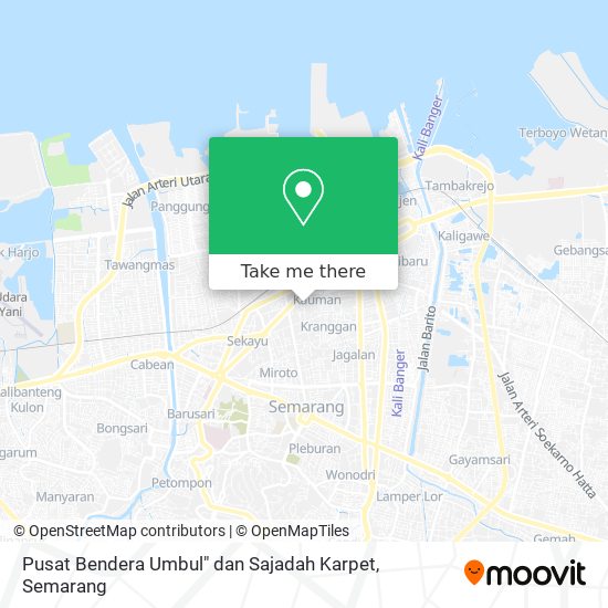 Pusat Bendera Umbul" dan Sajadah Karpet map