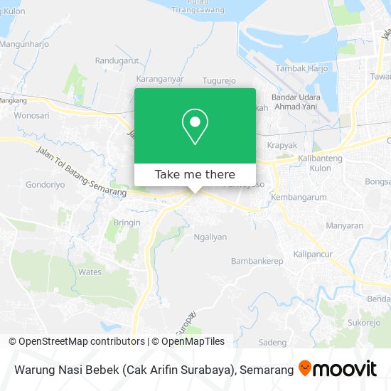 Warung Nasi Bebek (Cak Arifin Surabaya) map