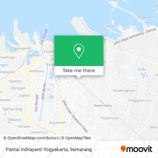Pantai Indrayanti Yogyakarta map