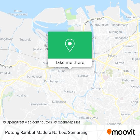 Potong Rambut Madura Narkoe map