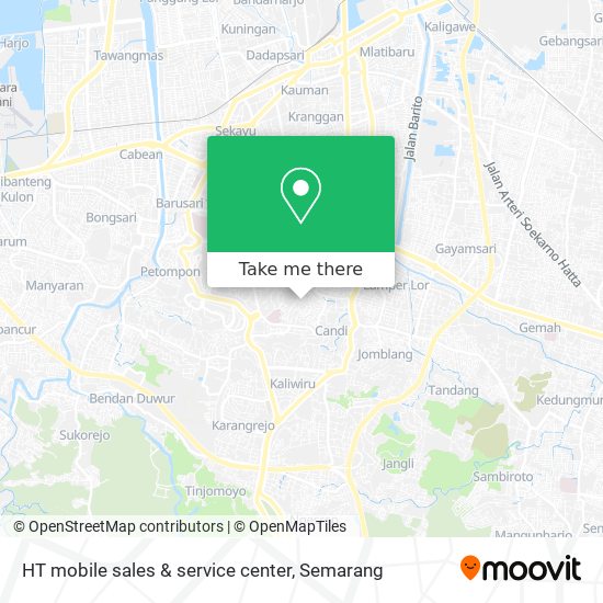 HT mobile sales & service center map