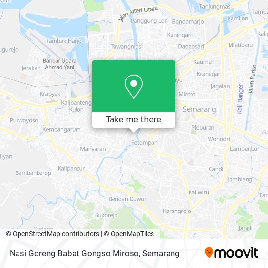 Nasi Goreng Babat Gongso Miroso map