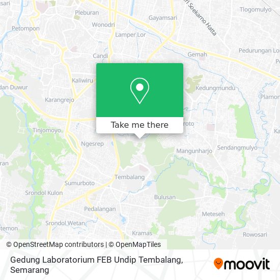 Gedung Laboratorium FEB Undip Tembalang map