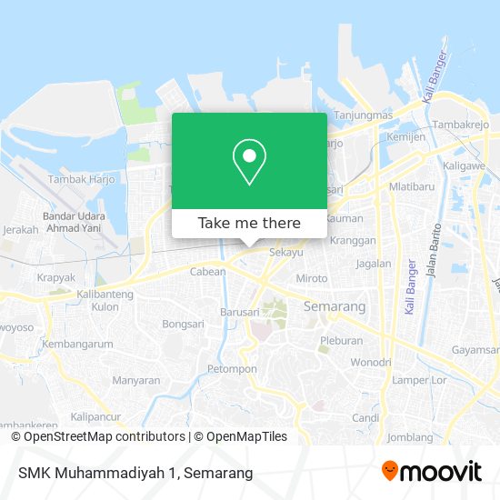 SMK Muhammadiyah 1 map