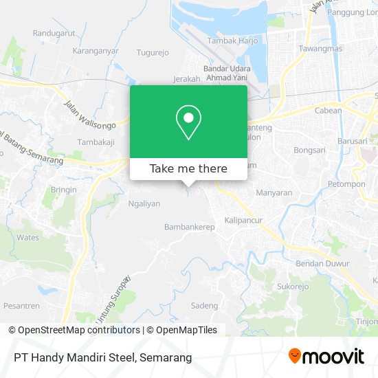 PT Handy Mandiri Steel map