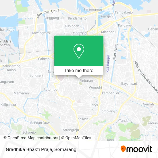 Gradhika Bhakti Praja map