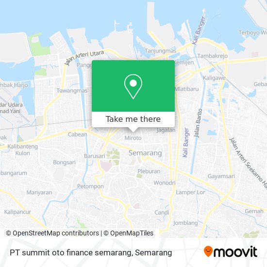 PT summit oto finance semarang map