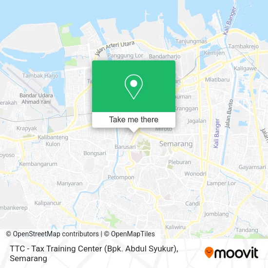 TTC - Tax Training Center (Bpk. Abdul Syukur) map