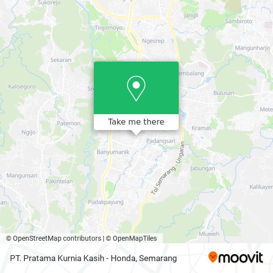 PT. Pratama Kurnia Kasih - Honda map