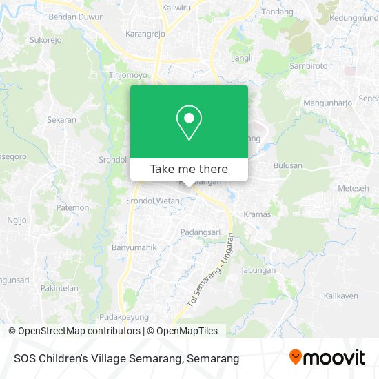 SOS Children's Village Semarang map