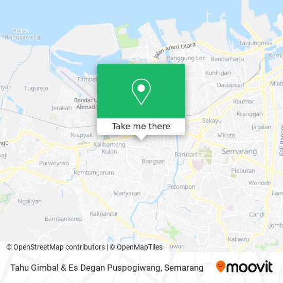 Tahu Gimbal & Es Degan Puspogiwang map