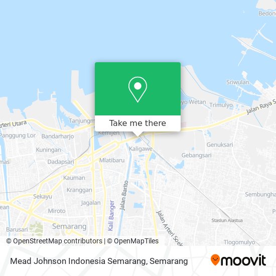 Mead Johnson Indonesia Semarang map