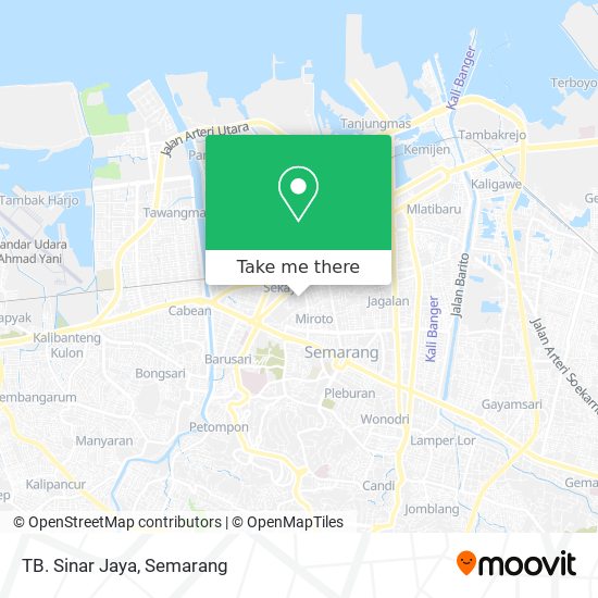TB. Sinar Jaya map